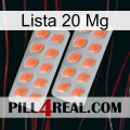 Lista 20 Mg 27